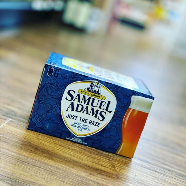 Sam Adams Non-Alcoholic Just The Haze now available! @samueladamsbeer 

🚚 Available for home delivery 🚚  📲 💻 : go to www.contiliquors.com  OR  📲 : download the “Conti Liquors” app 

 #framingham #drinkcraft #drinklocal #ashland #craftbeerboston #craftbeer #holliston #hopkinton #natick #sherborn #wayland #southborough #ma #beersofinstagram #love #drinkcraft  #delivery #framinghamma @drizly #drizly #downtownframingham #nonalcoholic